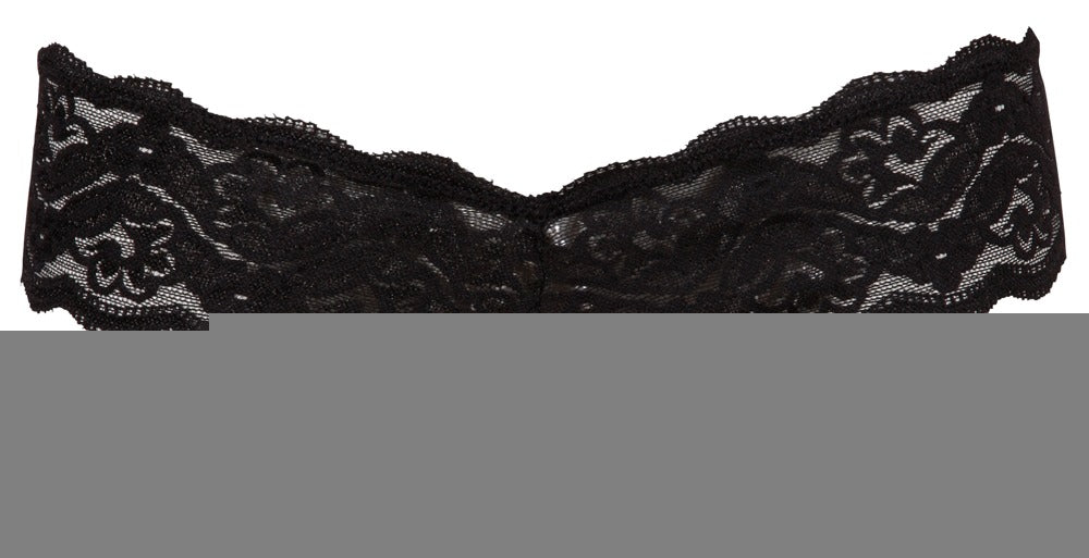 String pearls black XL