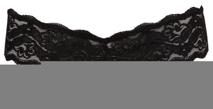 String pearls black XL
