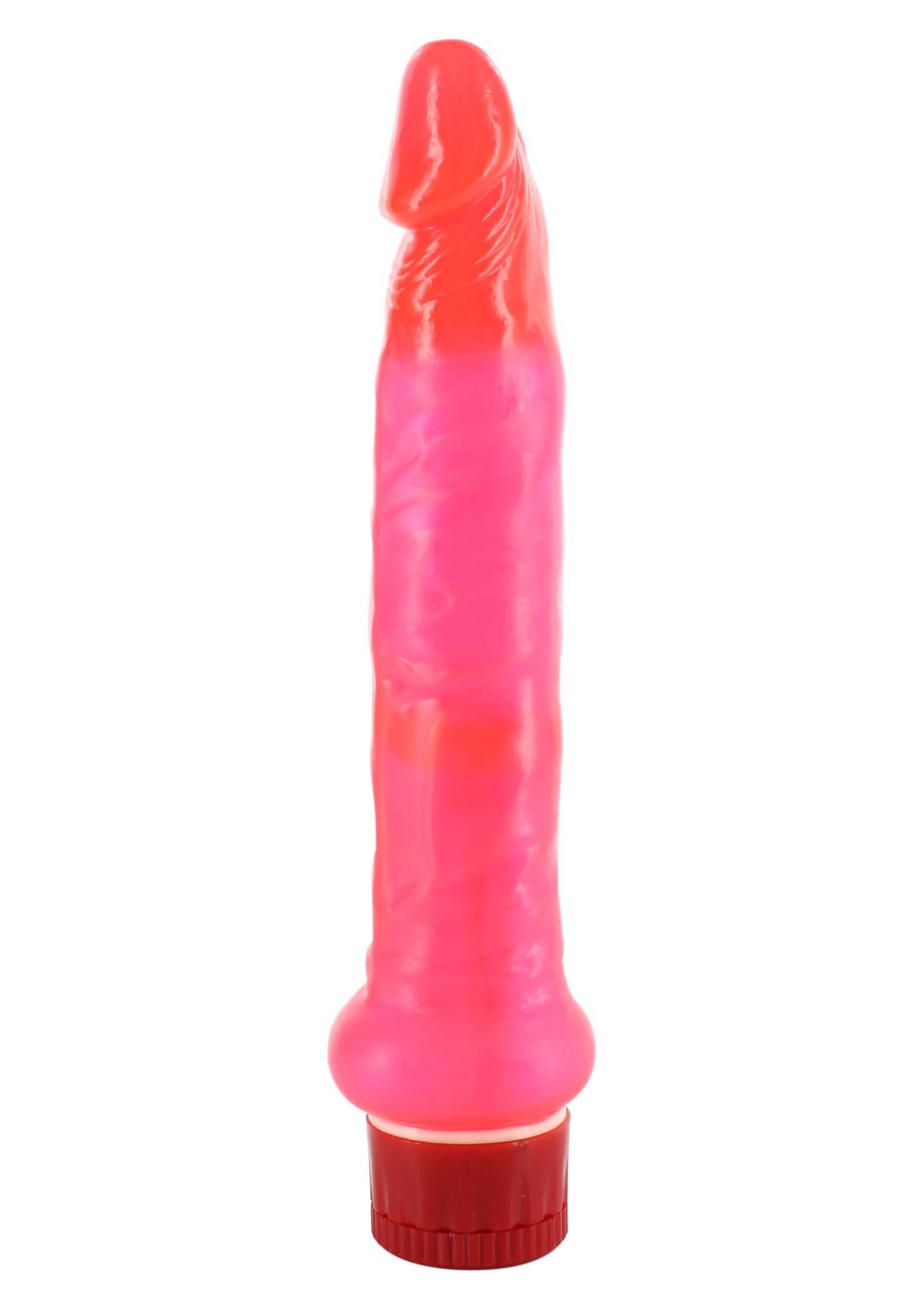 Wibrator analny jelly Seven Creations różowy 20 cm