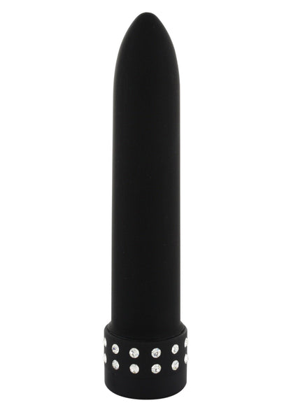 Wibrator Diamond Silk Vibe czarny 13,5 cm wodoodporny