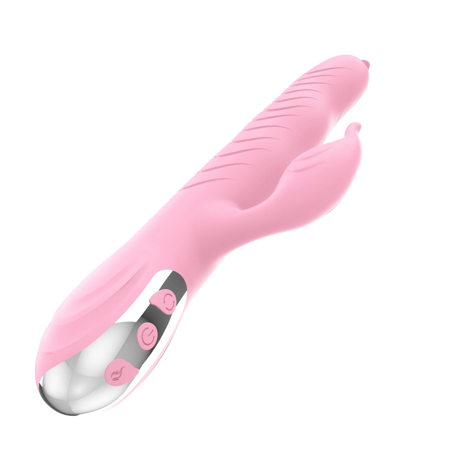 Wibrator Arlene Lyla silikonowy z ruchem USB 23 cm różowy