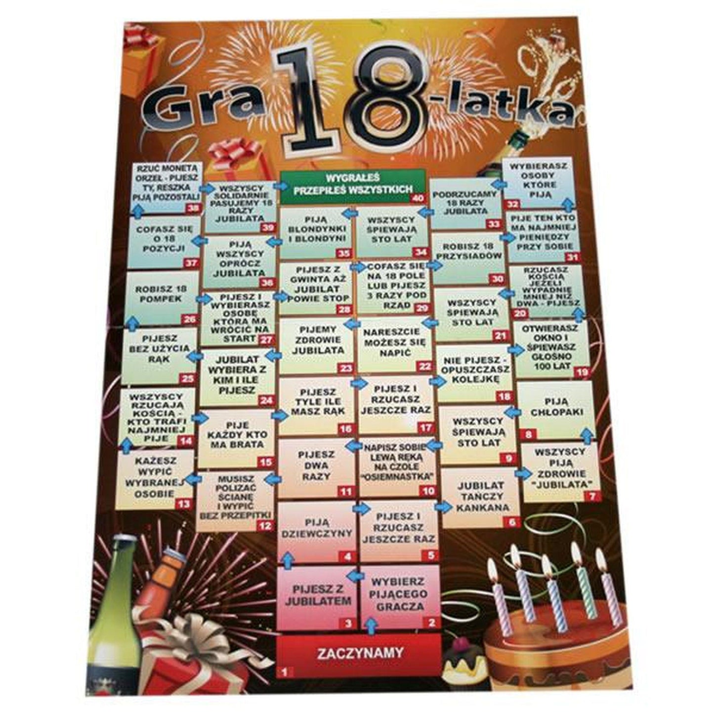 Gra erotyczna 18 Promili na 18 urodziny PropaGanda