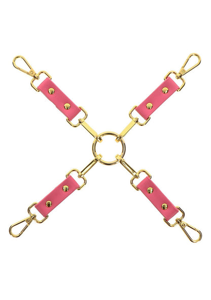Wiązanie hogtie Taboom Malibu różowy 32 cm