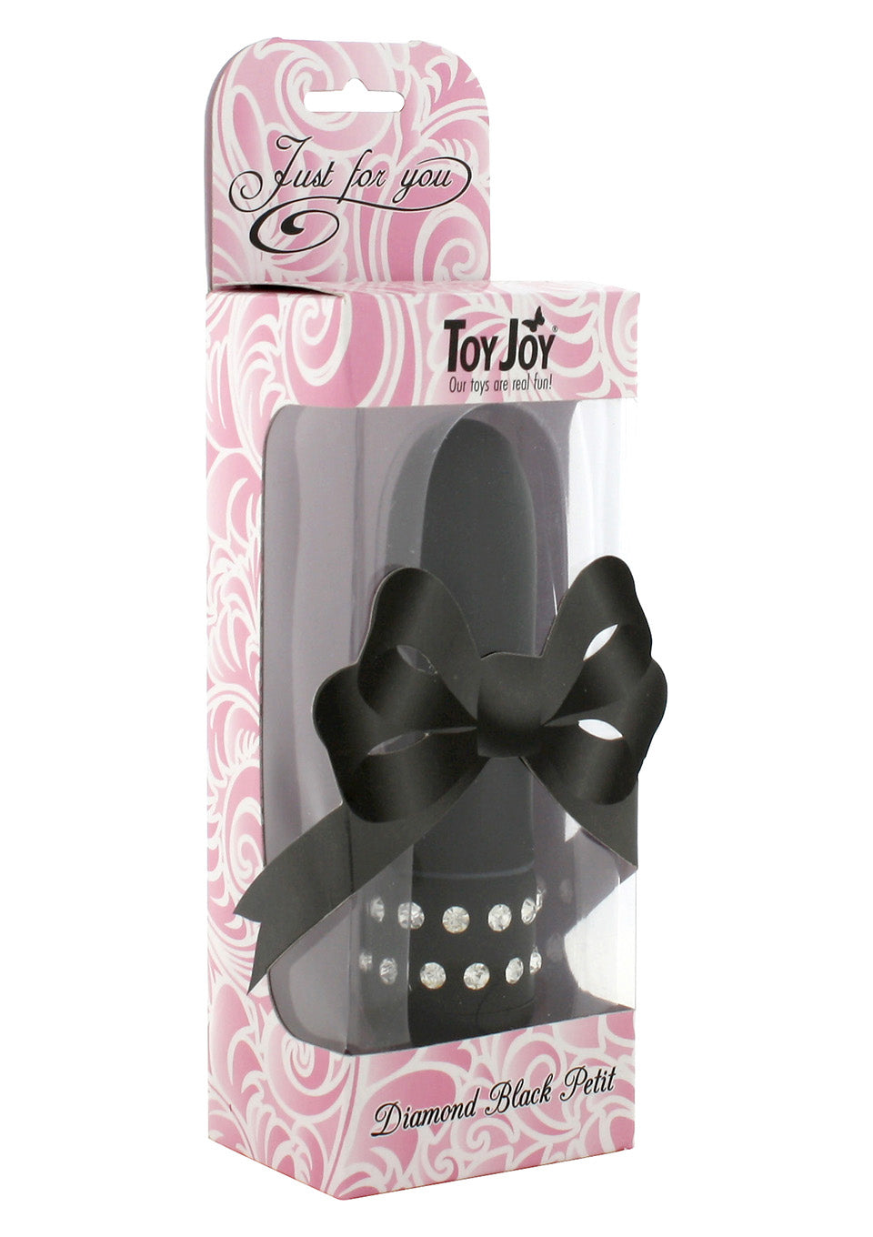 Wibrator Diamond Petit Vibe ToyJoy czarny 11 cm