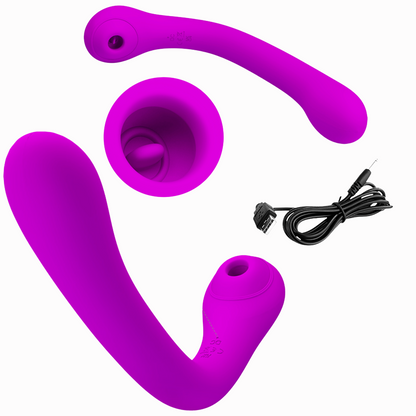Wibrator ssący łechtaczki punkt G Pretty Love Alex USB