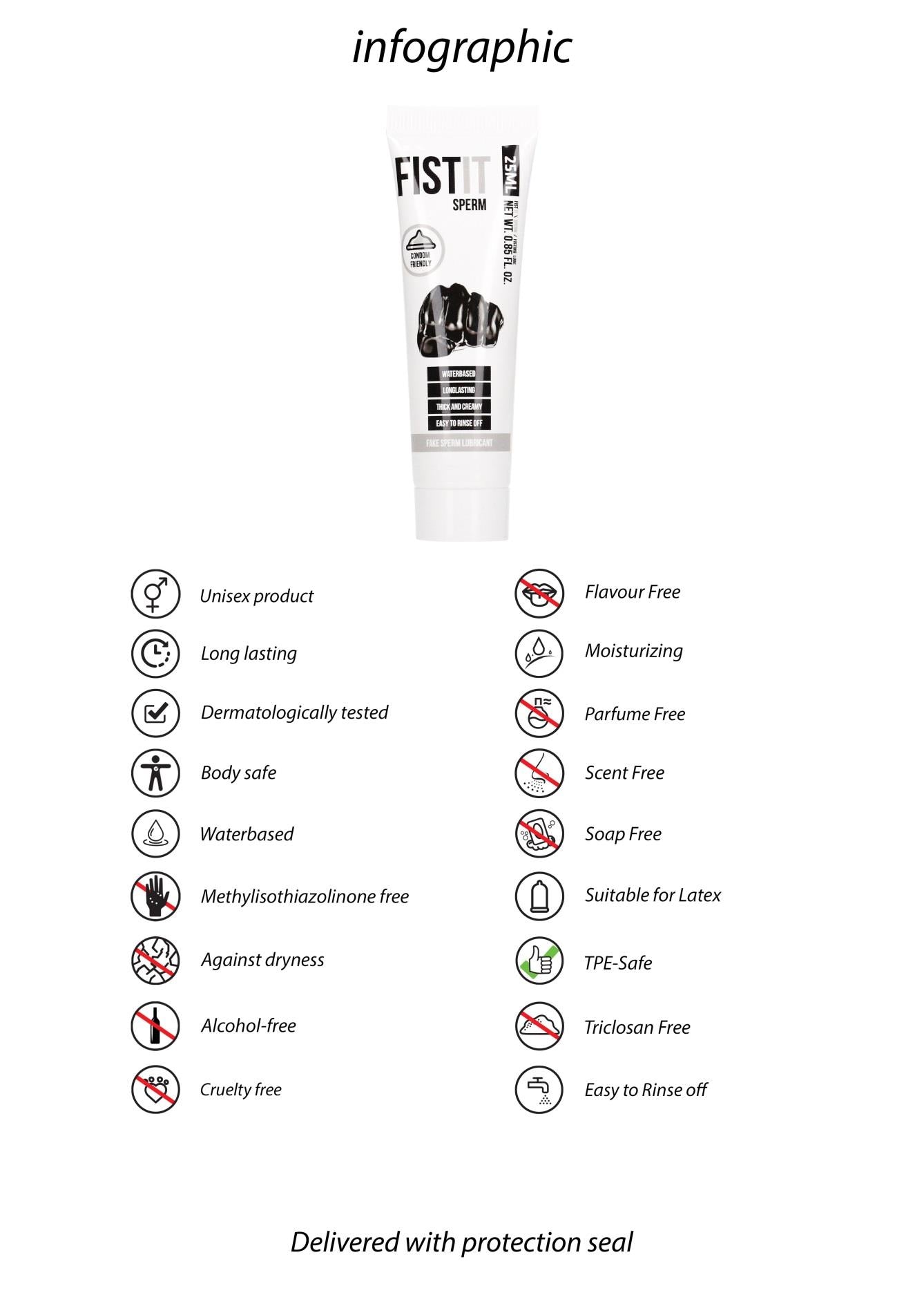 Lubrykant sperm like Fist It 25 ml