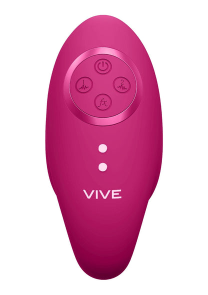 Wibrator Aika ShotsToys różowy z pilotem USB