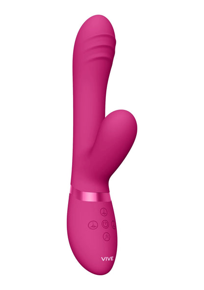 Wibrator króliczek Vive Tani różowy silikonowy USB