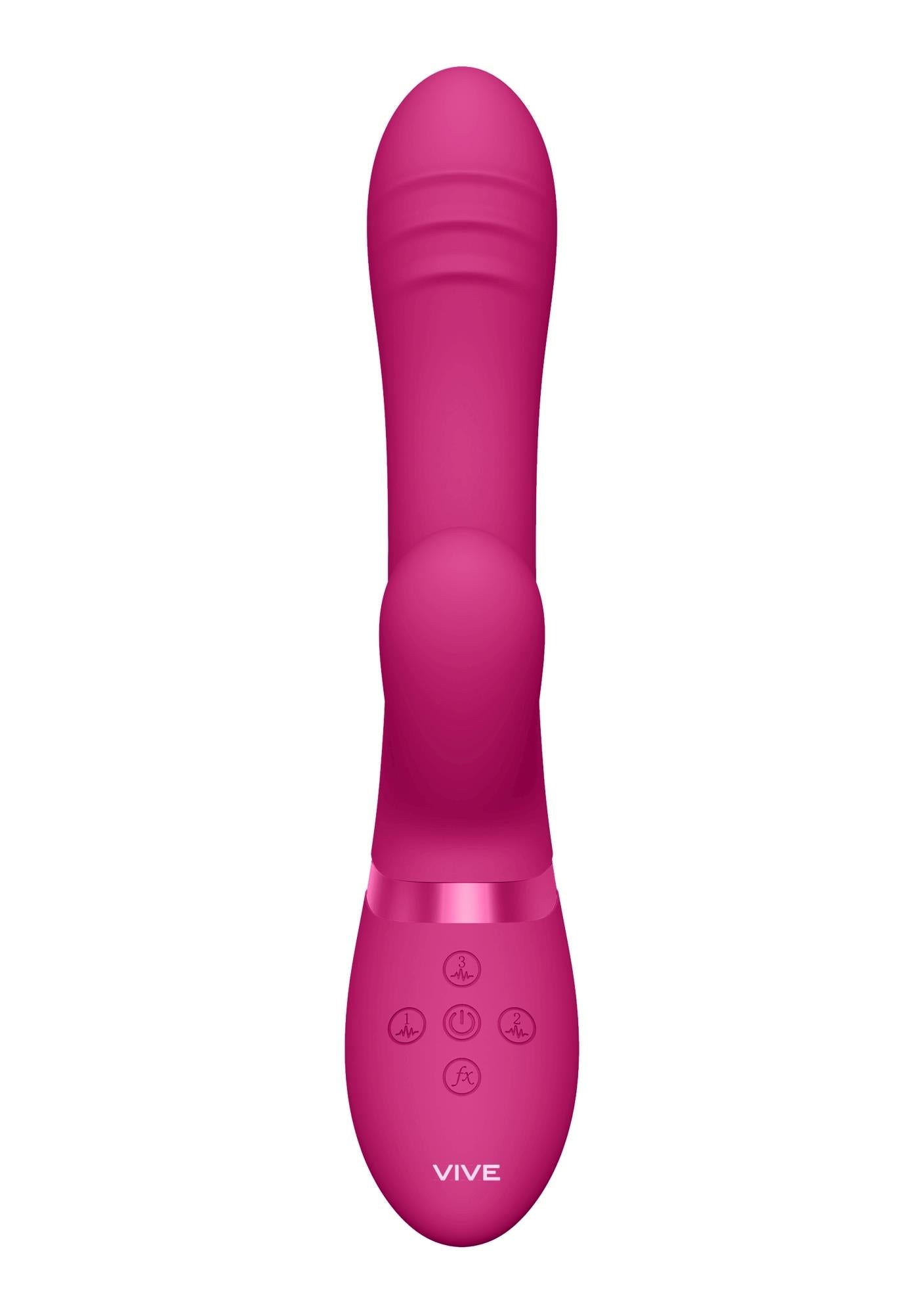 Wibrator króliczek Vive Tani różowy silikonowy USB