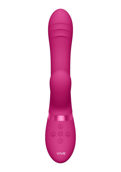 Wibrator króliczek Vive Tani różowy silikonowy USB