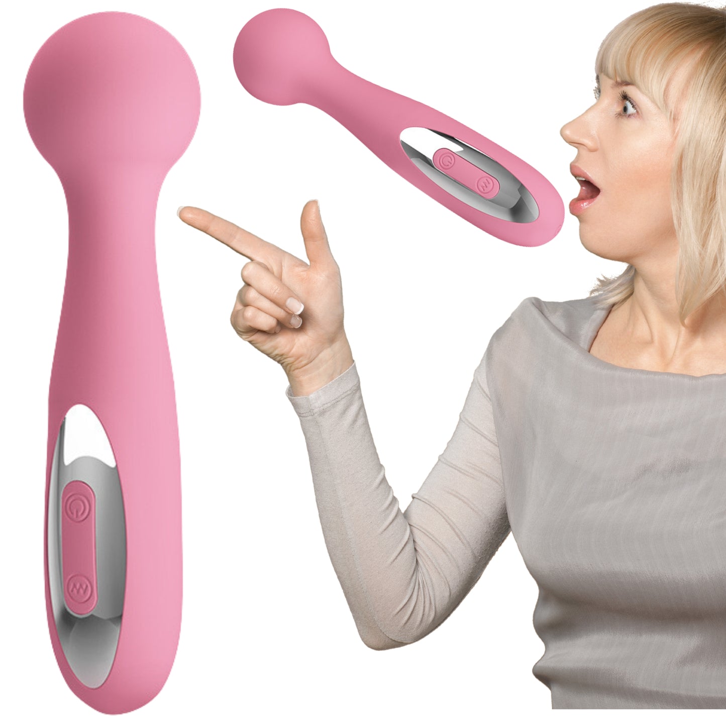 Różdżka masażera Pretty Love Cornelius USB 12 funkcji