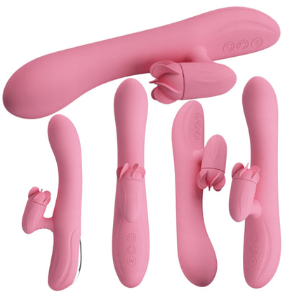 Wibrator króliczek obrotowy Pretty Love Gina 4 obroty 7 wibracji USB 20,5 c