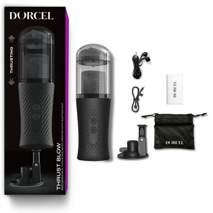 Automatyczny masturbator Thrust Blow Dorcel z przyssawką 15 cm USB