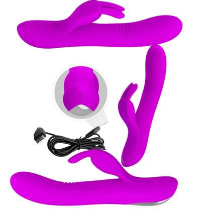 Wibrator króliczek Pretty Love Dylan silikonowy USB 21 cm