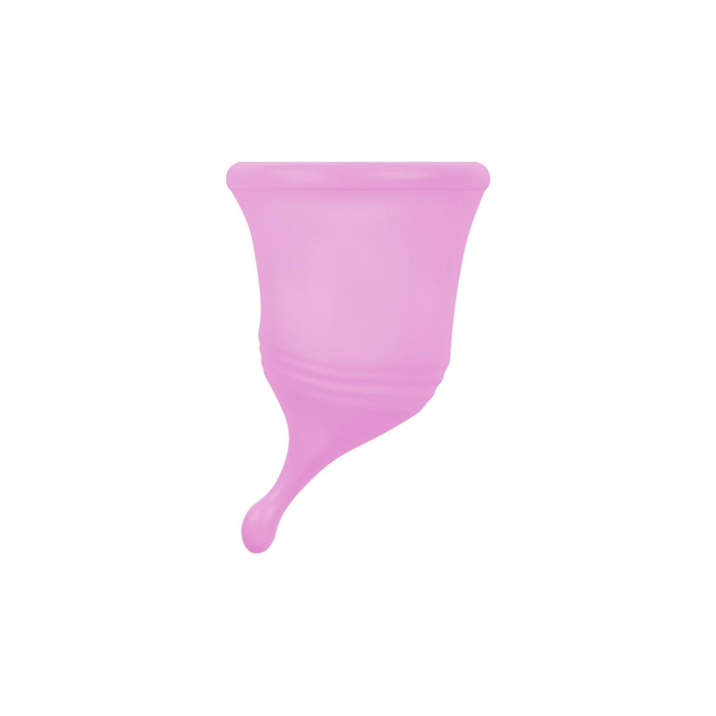 Kubeczek menstruacyjny silikonowy Femintimate różowy L
