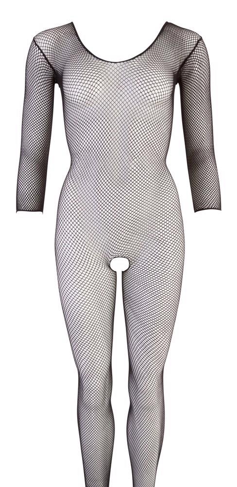 Bodystocking siatkowy NO:XQSE czarny S L