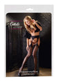 Rajstopy z pasem do pończoch Cottelli LEGWEAR czarne L/XL