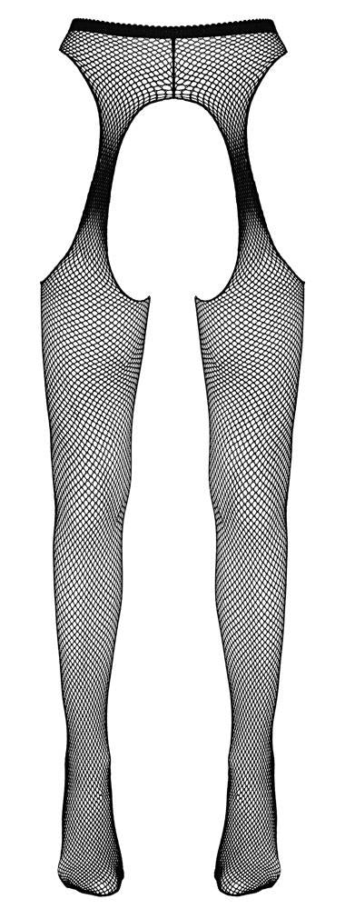 Rajstopy siatkowe Cottelli LEGWEAR czarne S/M