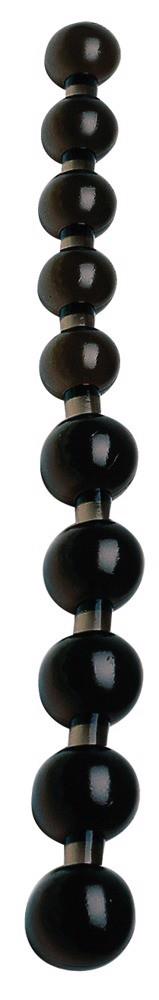 Wibrator analny You2Toys perły czarny 27 5 cm