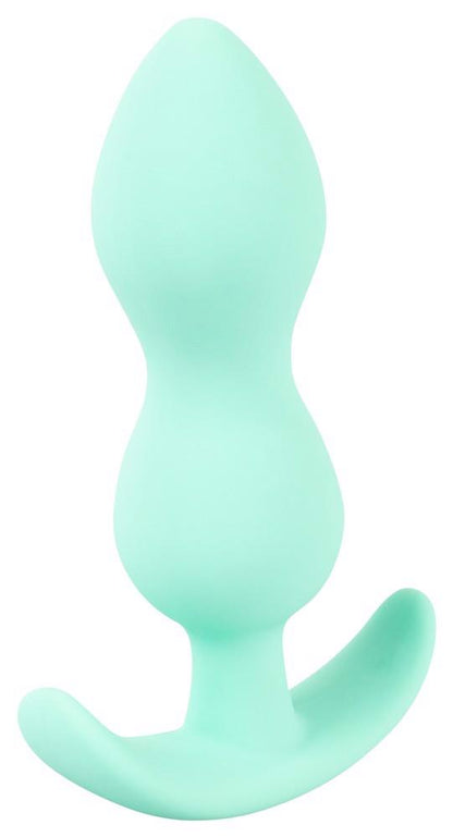 Korek analny mini silikonowy Cuties zielony 8 cm