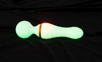 Wibrator wand You2Toys świecący w ciemności USB 19,5 cm