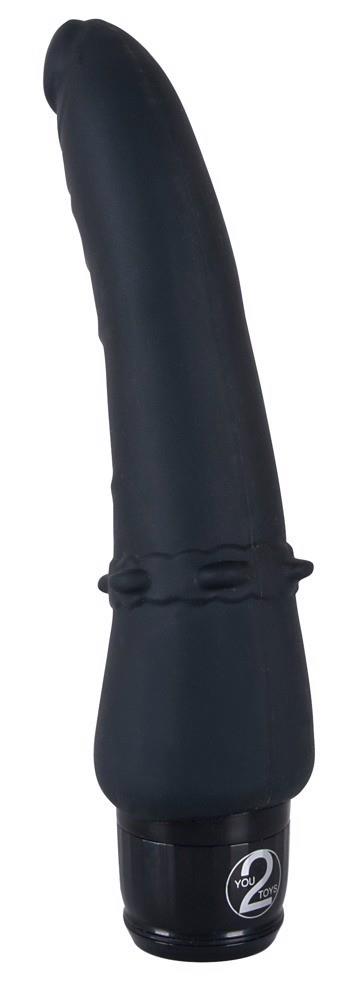 Wibrator analny silikonowy You2Toys czarny 22 cm