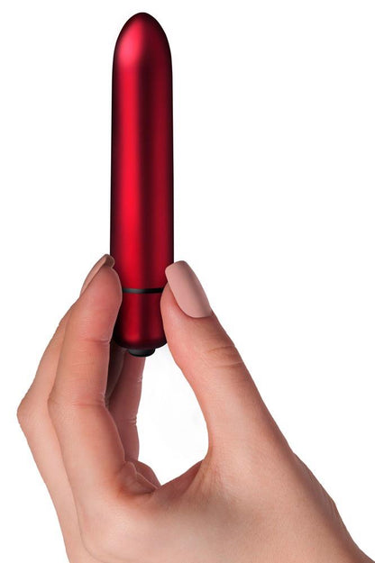 Wibrator bullet Rocks Off Scarlet Velvet czerwony 9,2 cm