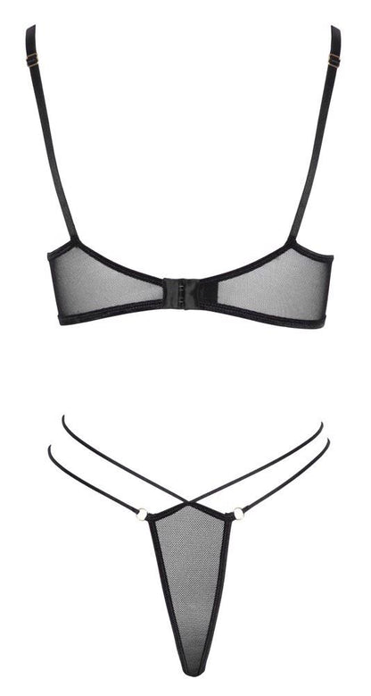 Biustonosz i stringi Rio Cottelli LINGERIE złoty L