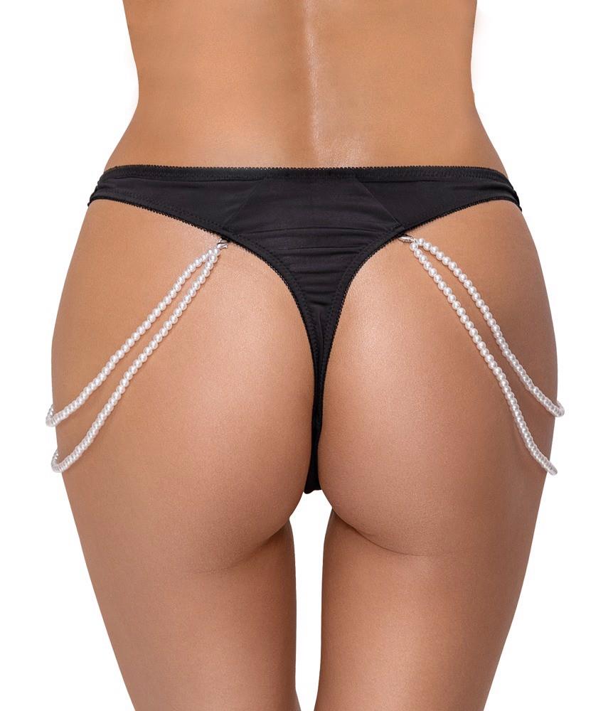 Stringi z perłami Cottelli LINGERIE M/L