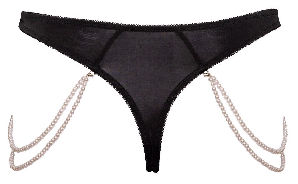 Stringi z perłami Cottelli LINGERIE M/L