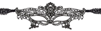 Haftowana koronkowa maska na oczy Cottelli Accessoires