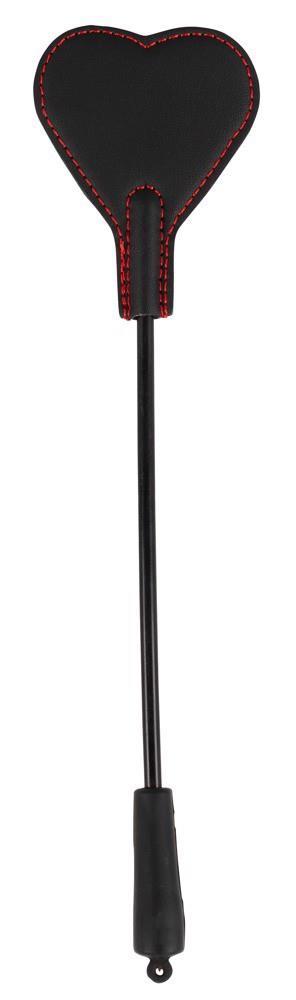Mały czarny bicz z futrem Bad Kitty 25 cm