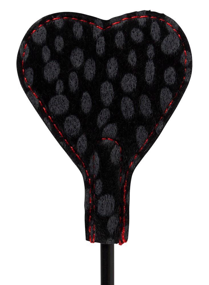 Mały czarny bicz z futrem Bad Kitty 25 cm