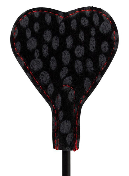Mały czarny bicz z futrem Bad Kitty 25 cm