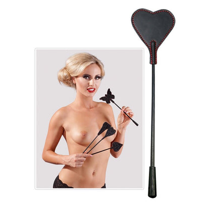 Mały czarny bicz z futrem Bad Kitty 25 cm