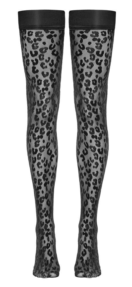Pończochy samonośne Cottelli LEGWEAR leo 30 den