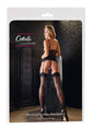 Pończochy z szwem Cottelli LEGWEAR czarne 15 den
