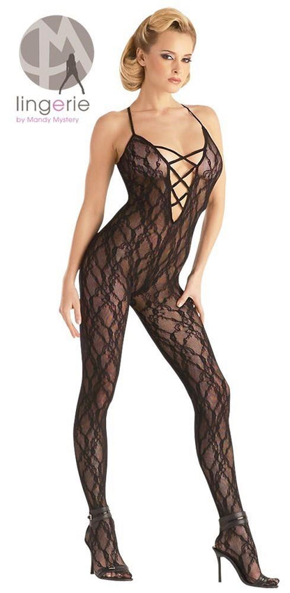 Bodystocking koronkowy Lace Catsuit L/XL