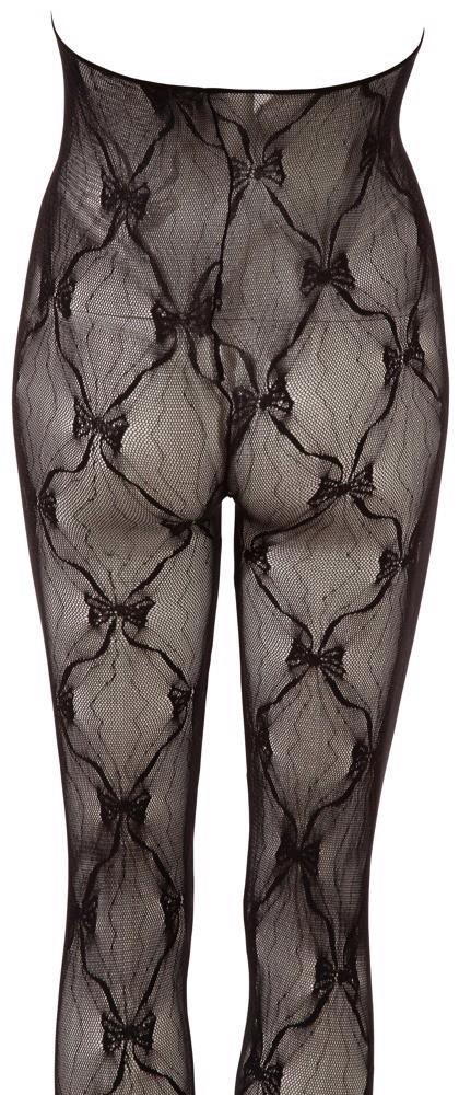 Bodystocking koronkowy bezopiersiowy NO:XQSE czarny S L