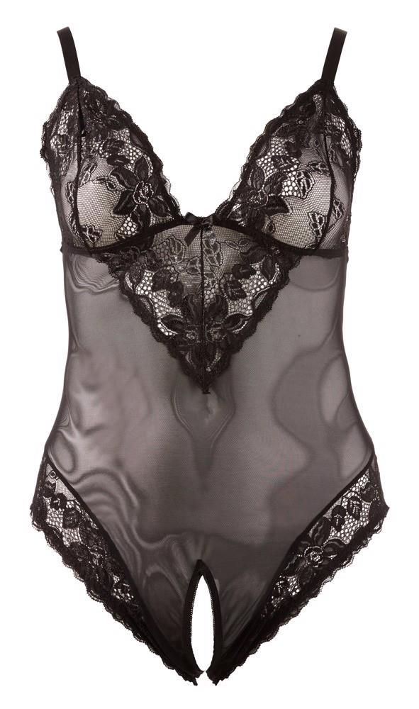 Body erotyczne Cottelli Curves Powernet ouvert 2XL
