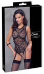 Body suspender koronkowe Cottelli BONDAGE czarne L
