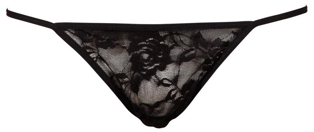 Koszulka nocna koronkowa Cottelli Lingerie czarna M