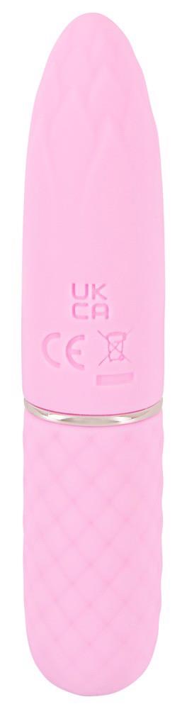Mini wibrator Cuties silikonowy różowy USB 10,5 cm