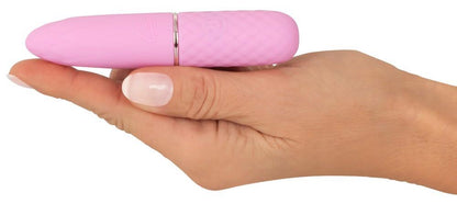 Mini wibrator Cuties silikonowy różowy USB 10,5 cm
