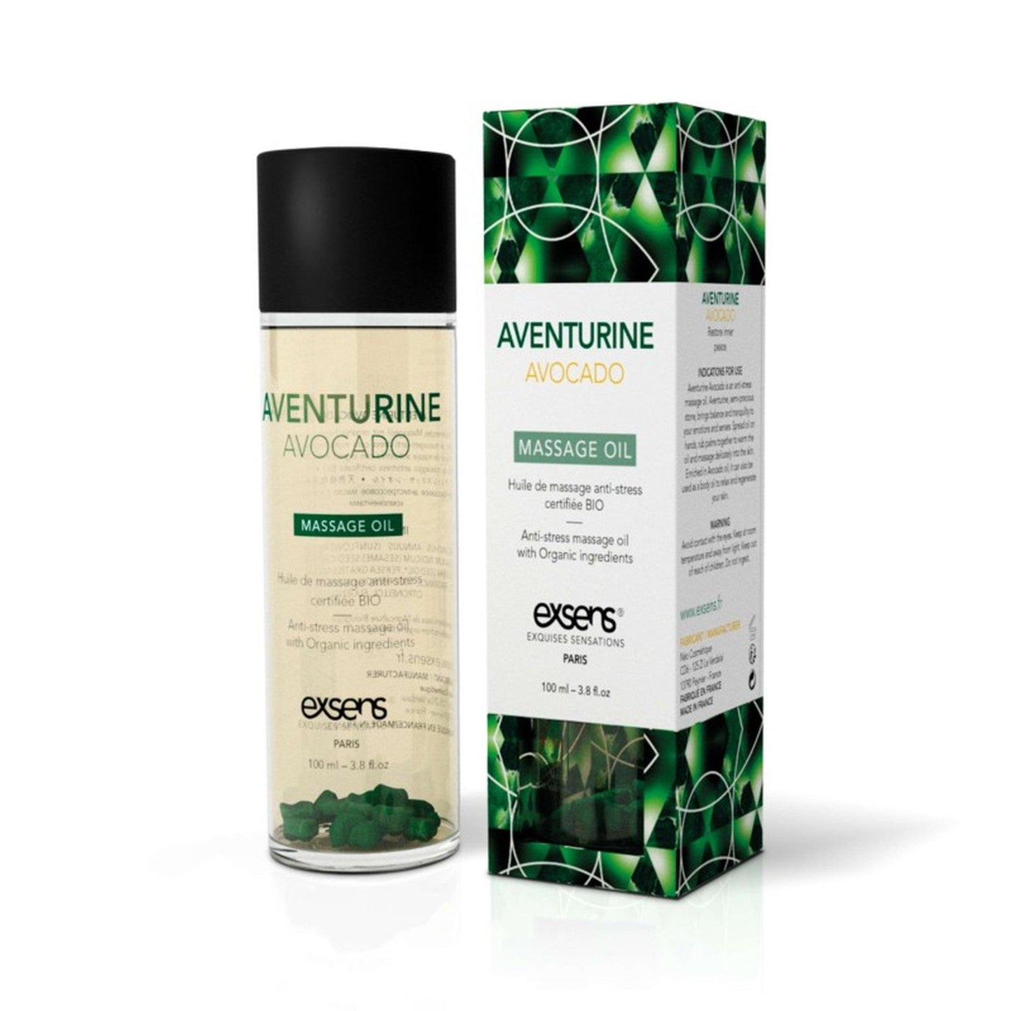 Olejek do masażu Exsens Aventurine Avocado 100 ml