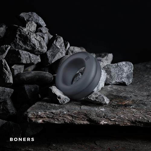 Pierścień erekcyjny Double Design Boners szary