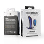 Wibrator analny Hueman Uranus fioletowy z pilotem USB