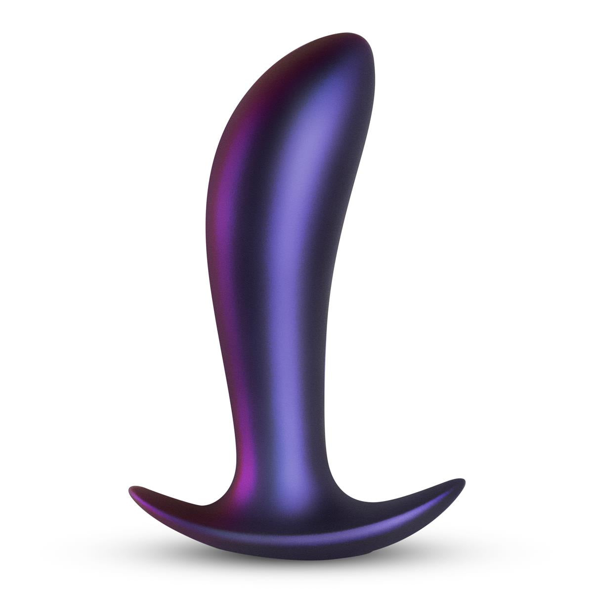 Wibrator analny Hueman Uranus fioletowy z pilotem USB