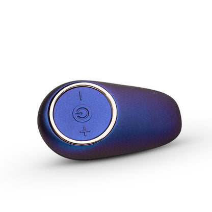 Wibrator analny Hueman Uranus fioletowy z pilotem USB