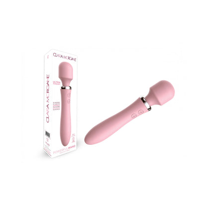 Masażer wand Clara Morgane różowy USB 21 cm